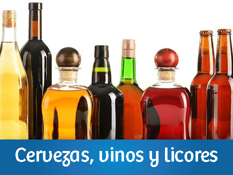 Cervezas,Vinos y Licores